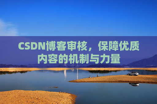 CSDN博客审核，保障优质内容的机制与力量